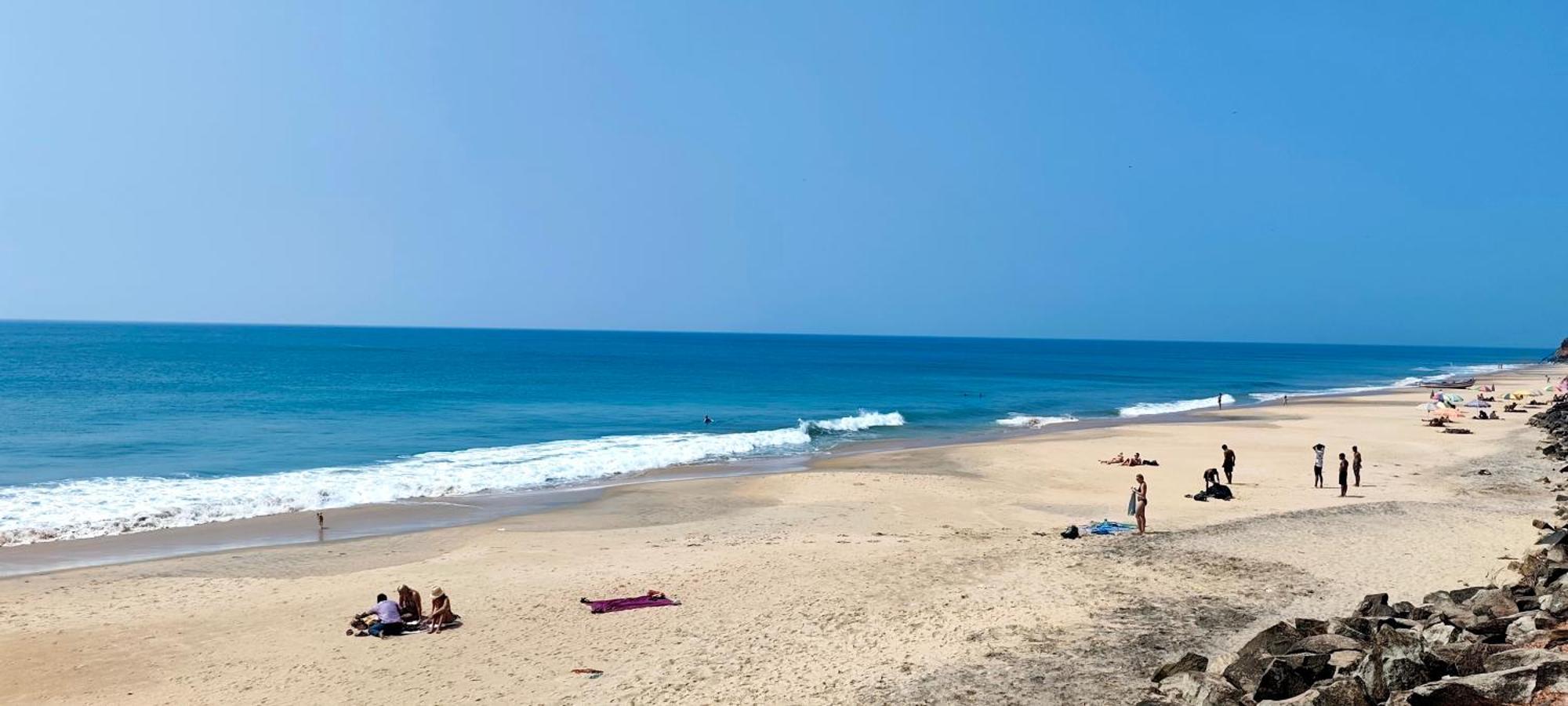 Blue Water Beach Resort Varkala Buitenkant foto